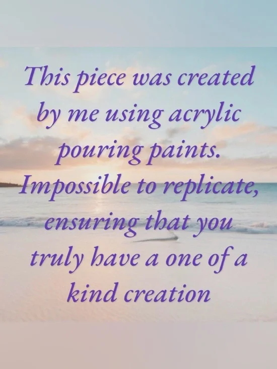 Hand Crafted Necklace Pink Red Yellow Fluid Art Pendant by Svetlana Yeung - Picture 8 of 8